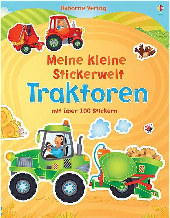 Actual product image My little sticker world: tractors