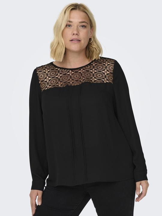 Immagine prodotto Only Top curvy in pizzo con maniche lunghe (46)