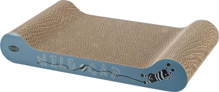 Trixie Kratzpappe Wild Cat (1 cm, Beige, Orange, Blau)