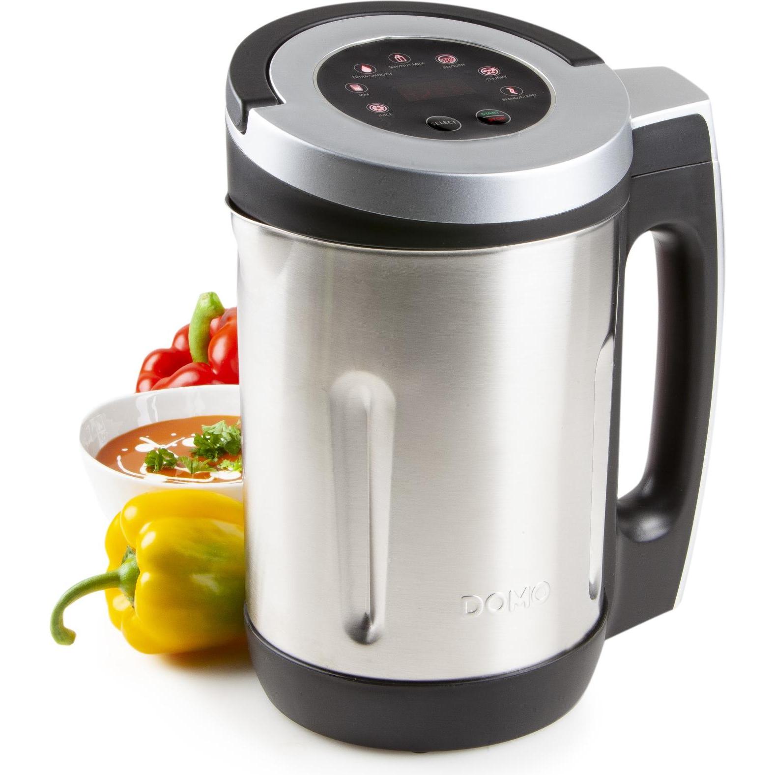 Thumbnail - Domo Suppenbereiter Suppenkocher, Standmixer, Schwarz, Silber