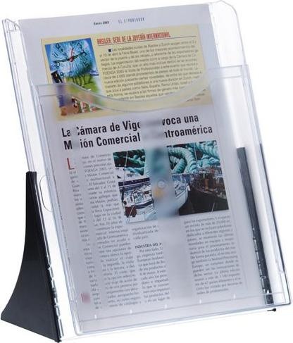 Actual product image Archivo 2000 Brochure stand 6101 CS TP PS (polystyrene) Transparent (A4 portrait)