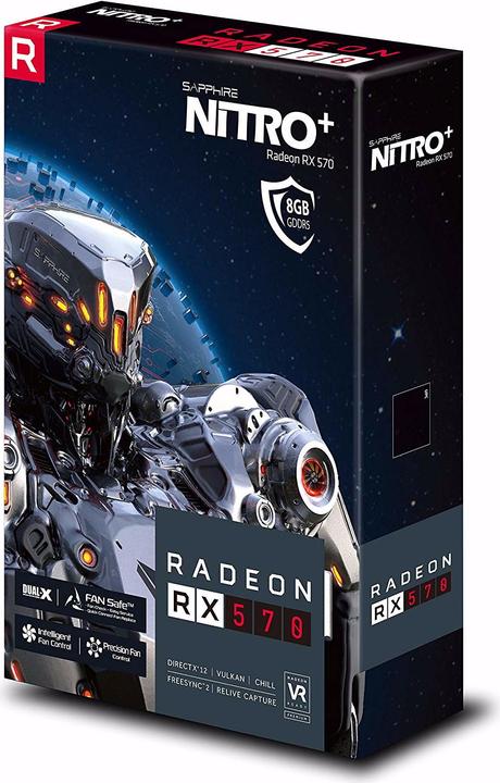 Produktbild Sapphire Radeon RX570 Nitro+ (8 GB)
