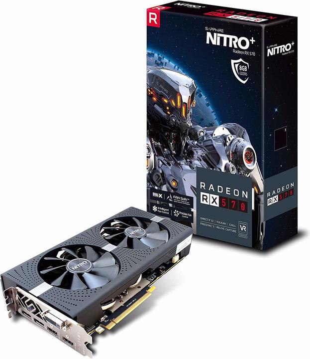 Produktbild Sapphire Radeon RX570 Nitro+ (8 GB)