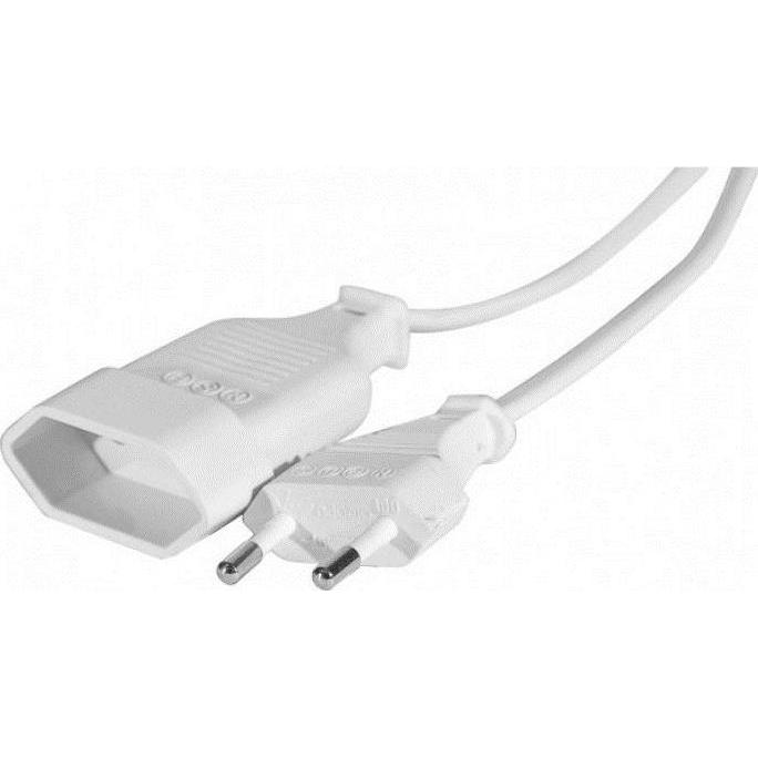Exertis Connect, Verlängerungskabel, CUC 573722 Innenraum 1AC-Ausgänge 1.8m Weiss Verlängerungskabel (1.80 m)