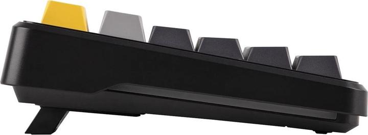 Produktbild Aula Tastatur mit Gasket-Tastenanschlag F108 Grau+Orange+Dunkelgrau Volcano-Schalter RGB (DE, Kabelgebunden, Kabellos)