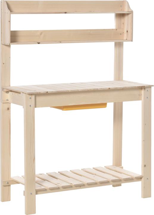 Actual product image Outsunny Planting table with adjustable work surface (100 cm)