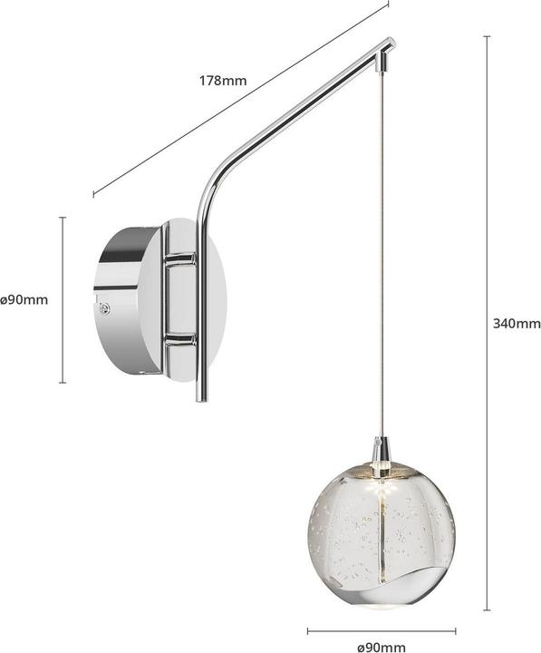 Image du produit Lucande Table de bar (408 lm)