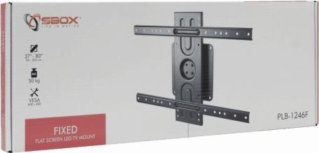 Immagine prodotto Sbox TV Supporto fisso per TV LED a schermo piatto 37"-70" 50kg PLB-1246F (Muro, 70", 50 kg)