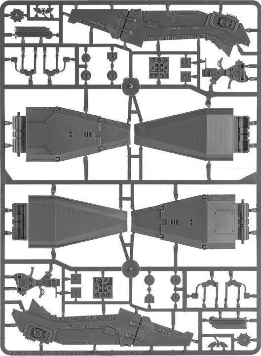 Actual product image Games Workshop Warhammer 40k - Space Marine Drop Pod (Plastic)