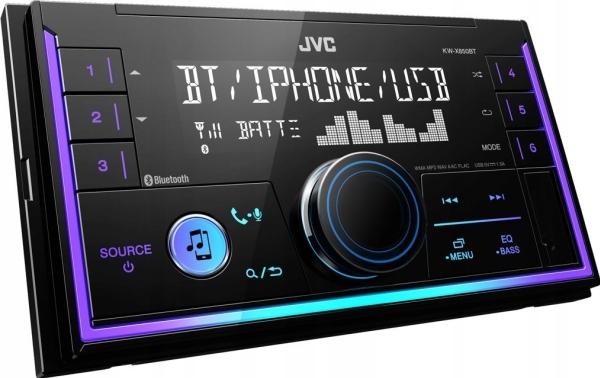 Actual product image JVC KW-X850BT (Android car, Apple Carplay)