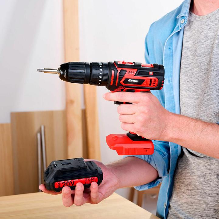Actual product image Casals 20V Akku-Bohrhammer CID2051BCA (Without external power source)