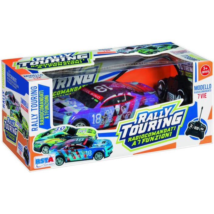 Rs Toys Auto Radiocomandate Rally 3ass Scala 1/24