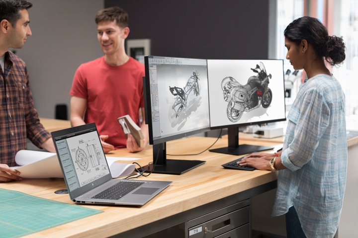 Produktbild HP Z27 (3840 x 2160 Pixel, 27")