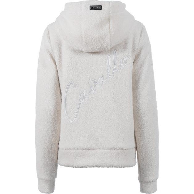 Thumbnail - Cavallo, Damen, Jacke, fleece it kapuze daen elana (M), Grau, M