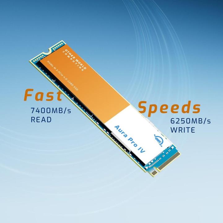 Produktbild OWC Aura Pro IV M.2 2280 NVMe SSD 2.0TB (2000 GB, M.2 2280)