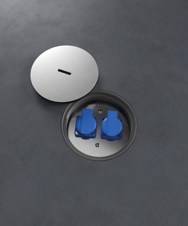 Actual product image Bodensteckdosen Systemtechnik BS FLOOR PLUG-IN DO 7702A