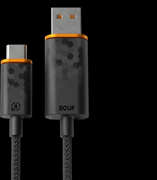 Actual product image Scuf USB-C cable 3.6m (Xbox Series X, Xbox Series S, Xbox One S, Xbox One X, PS5)