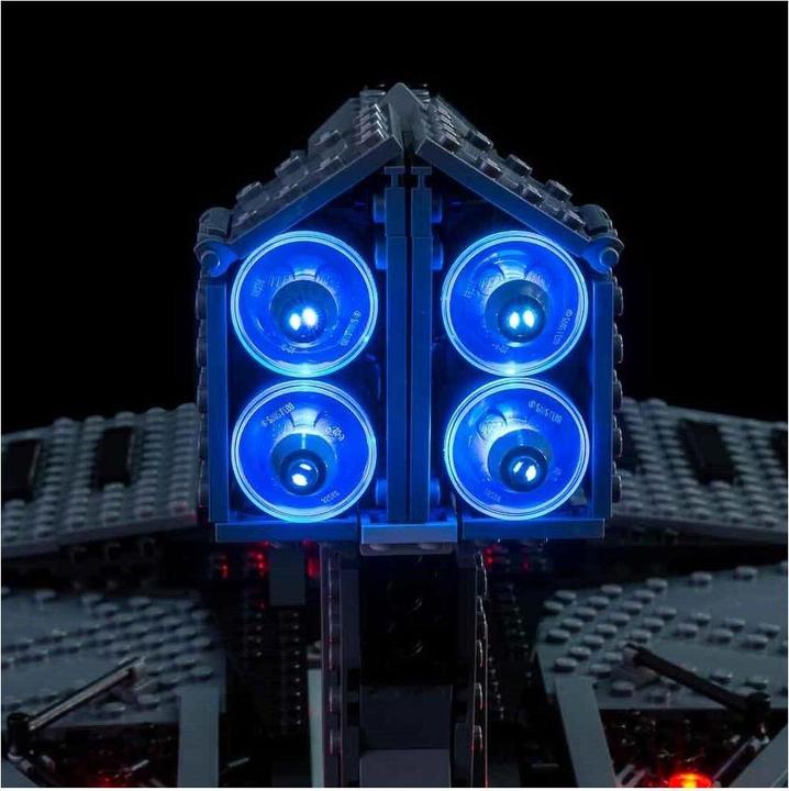 Actual product image Light my bricks LEGO® Star Wars The Justifier #75323 Light Kit