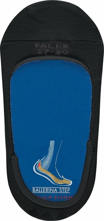Actual product image Falke Ballerina Step (3-pack) footies, colour 3000 black, size 39-42 (Single pack, 39 - 42)