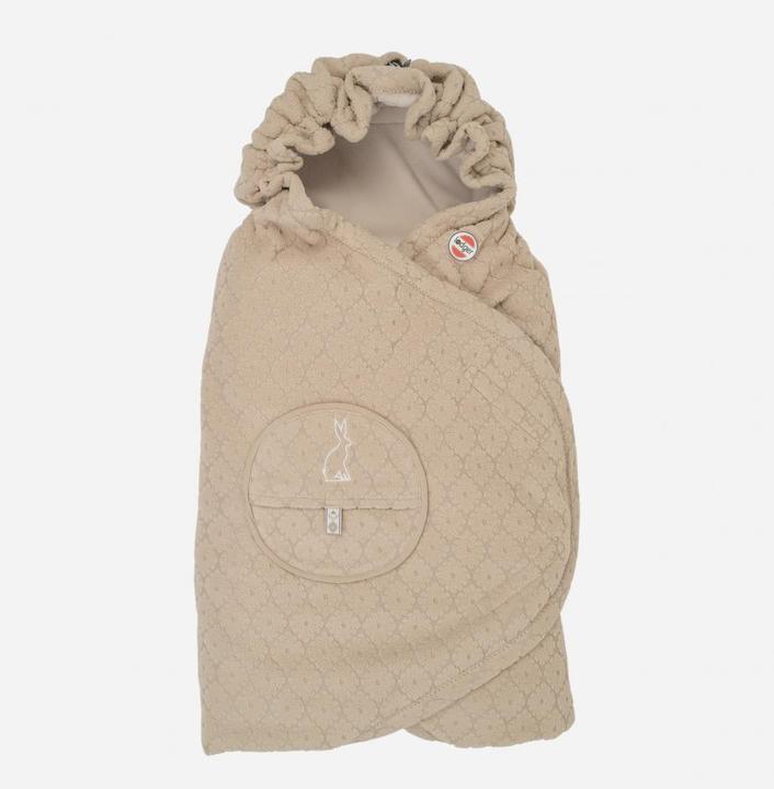 Produktbild Lodger Einschlagdecke Fleece Folklore Beige (12 x 4 x 4 cm)