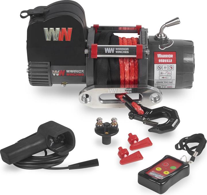Produktbild Warrior Winches Samurai V2 Next Gen 9500lb Kurztrommelwinde