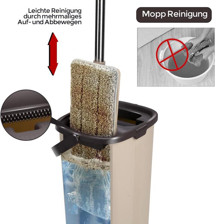 Actual product image Masthome Wischmopp und Putzeimer Set (1 pcs.)
