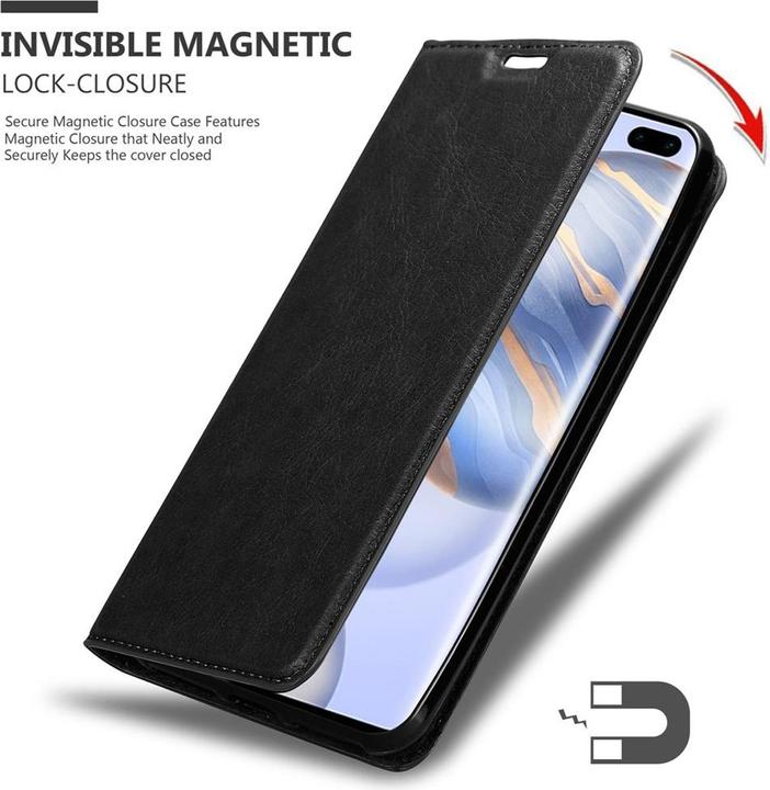 Actual product image Cadorabo Book Invisible Magnet Cover (Honor 30 Pro)