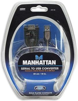 Immagine prodotto Manhattan Cavo d'interfaccia adattatore da USB a seriale (USB)