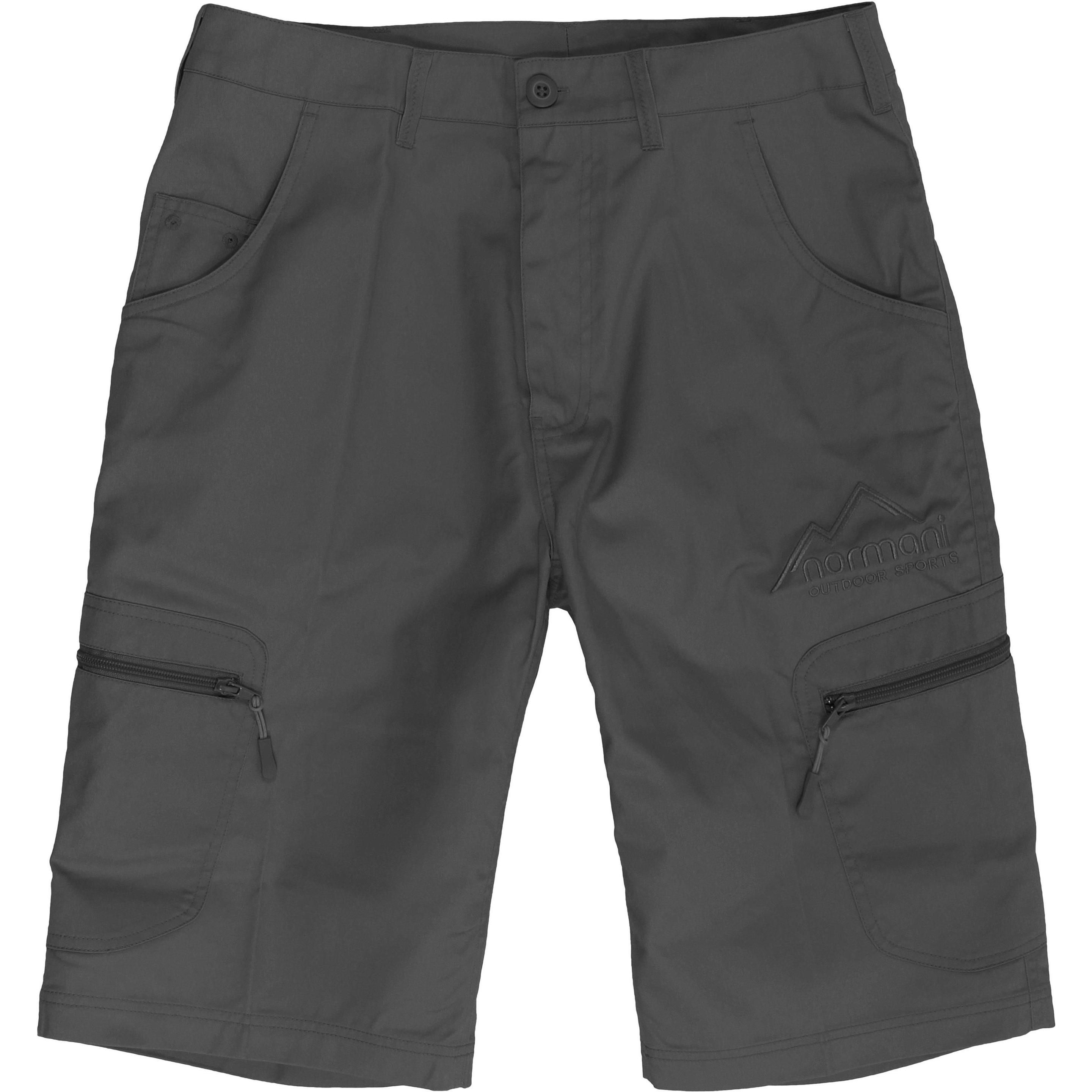 Normani, Herren, Shorts, Herren Shorts mit UV-Schutz Valley, Grau, (M)