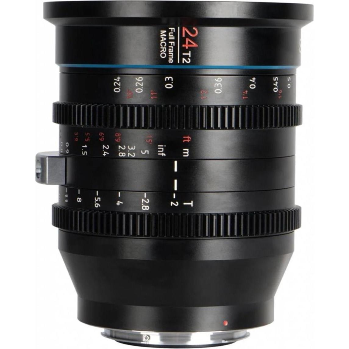 Sirui Jupiter 24mm T2 Full-frame Marco Cine Lens(EF mount) (Canon EF, Vollformat), Objektiv, Schwarz