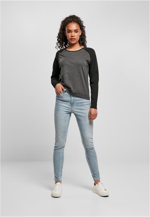 Image du produit Urban Classics Manches longues raglan contrastées pour femmes (XS)
