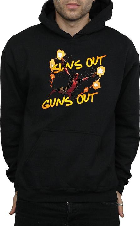 Produktbild Deadpool Sun's Out Guns Out Kapuzenpullover (M)