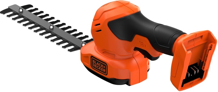 Produktbild Black & Decker 18 V Akku Gras und Strauchschere ohne Akku und Ladegerät (Akkuheckenschere)