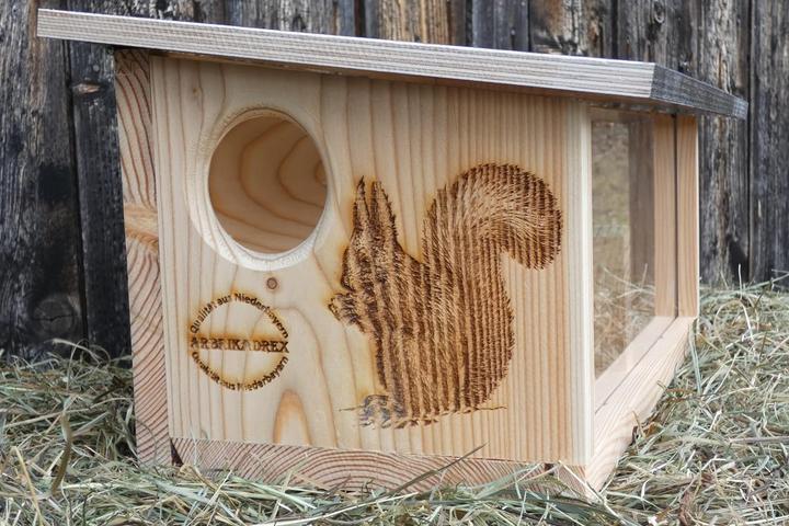 Produktbild Arbrikadrex Eichhörnchen Futterhaus