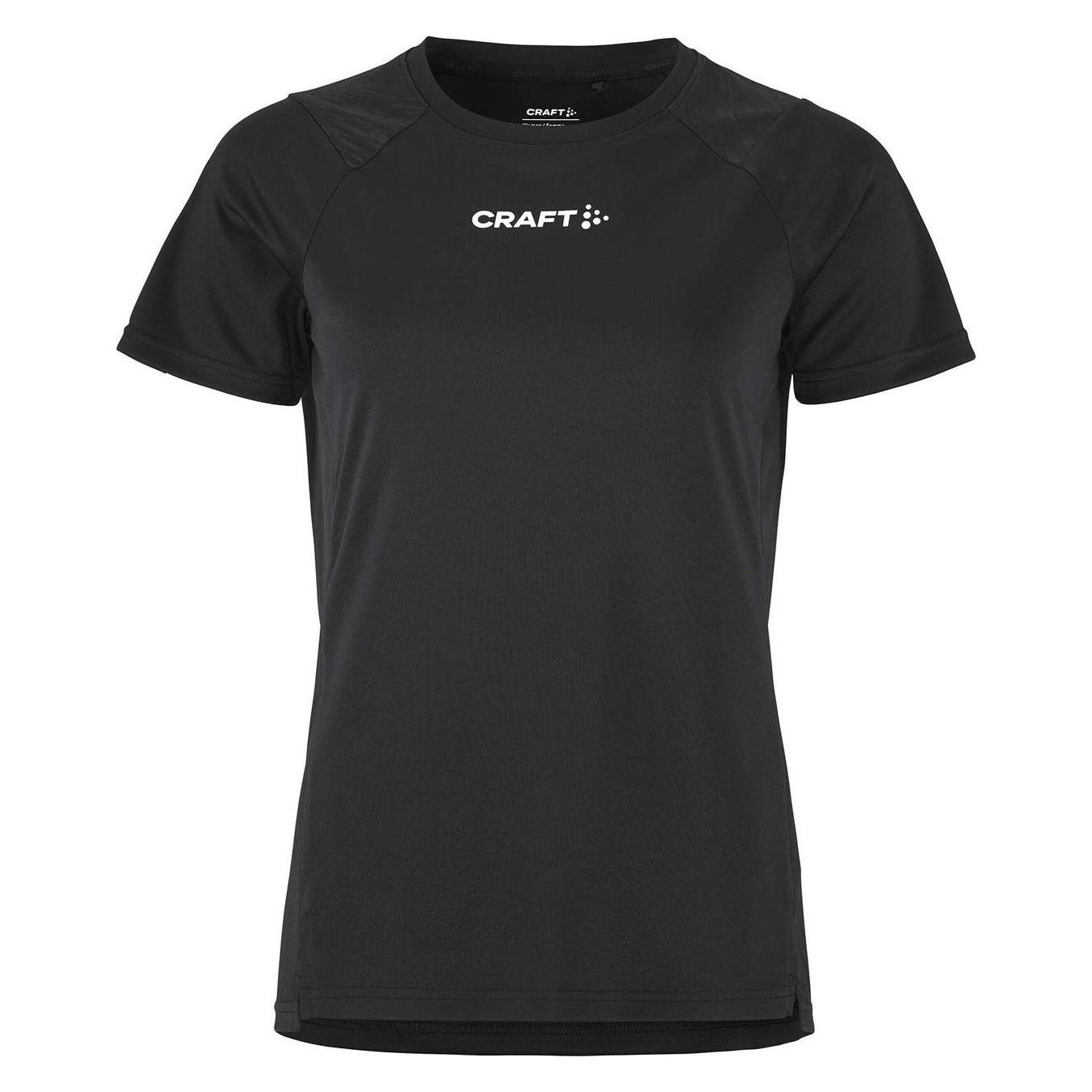 Craft, Damen, Sportshirt, Rush 2.0 Ss Tee W (L), Schwarz, L