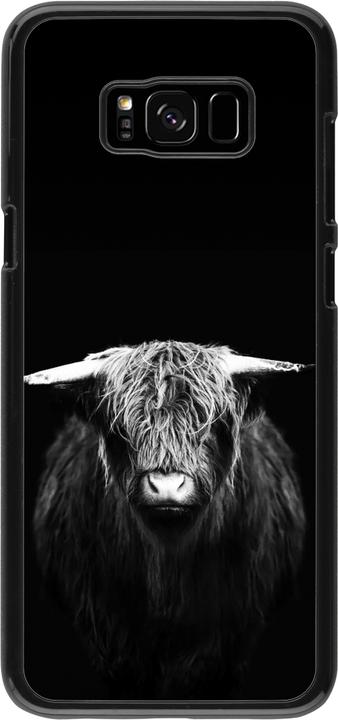 Actual product image PhoneLook Coque Highland calf black (Samsung Galaxy S8+)