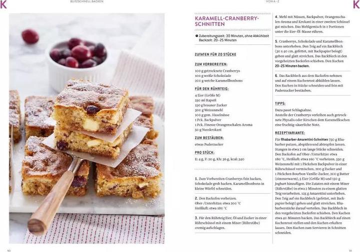 Produktbild Dr. Oetker Blitzschnell Backen von A-Z (Deutsch, 2019)