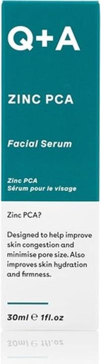 Actual product image Q+A Zinc PCA (30 ml)