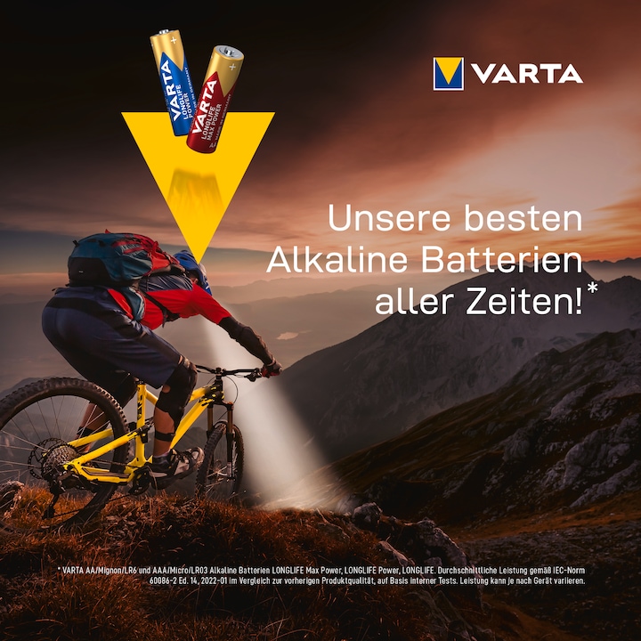 Productafbeelding Varta Langdurige Macht (24 Pcs., AA, 2970 mAh)