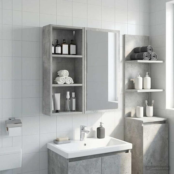 Produktbild vidaXL Badezimmerschrank (30 x 14 x 70 cm)