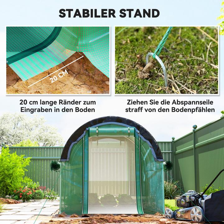 Image du produit Outsunny Tunnels en plastique