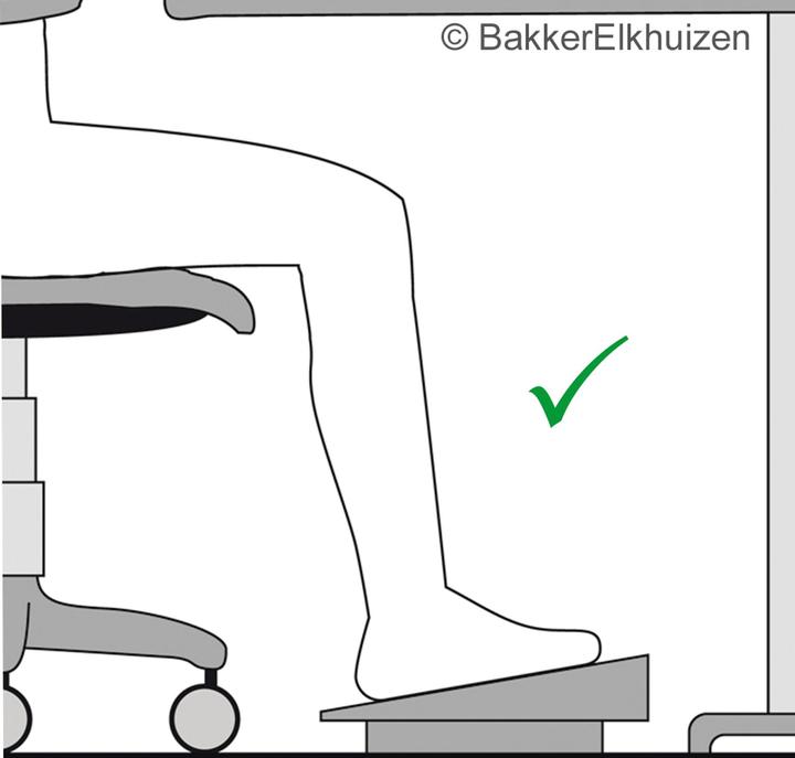 Produktbild Bakker Elkhuizen Fussstütze Pro 959 Footrest