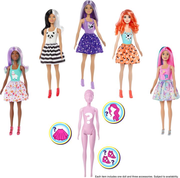 Produktbild Barbie Color Reveal Puppen Überraschung