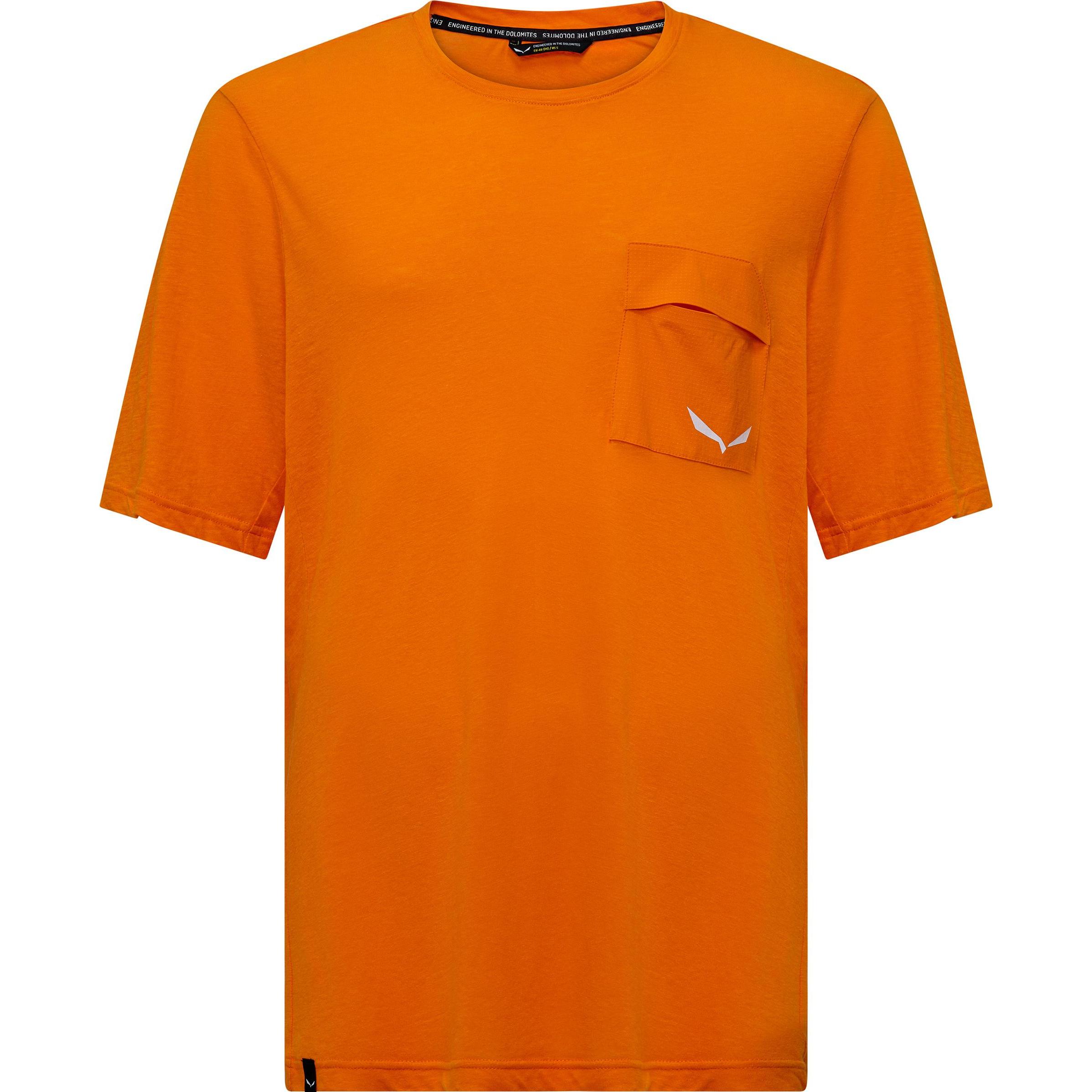 Salewa, Herren, Shirt, Agner Hemp/DST T-Shirt, Gelb, (XXL)