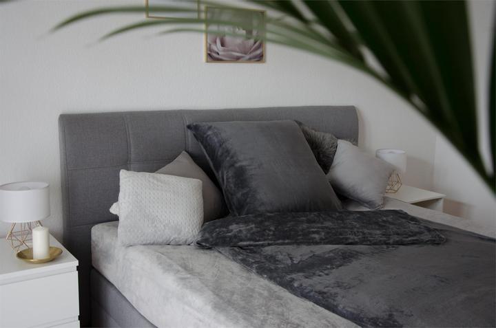 Actual product image Aspero Flannel fitted sheet PERPIGNAN (140 x 200 cm)