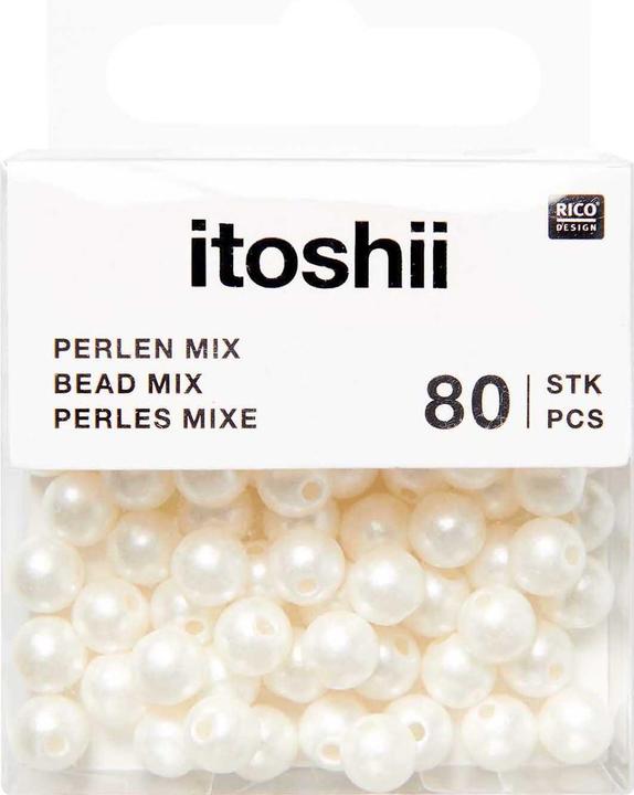 Produktbild Rico Design itoshii Perlen, 6 mm, 80 Stück