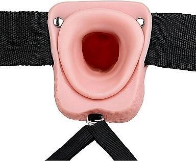 Produktbild RealRock Hollow Strap-on with Balls - 9" / 23 cm