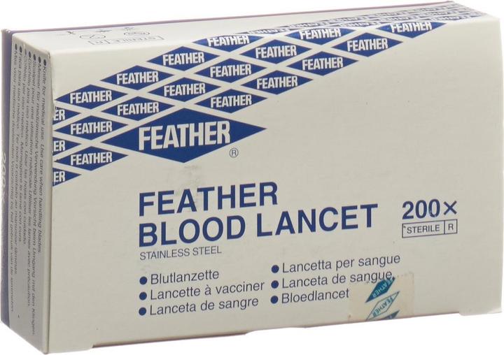 Actual product image Feather Blood lancets sterile (Lancets)