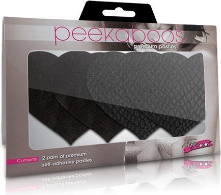 Produktbild Peekaboos Peekaboo Pasties Classic Black Hearts