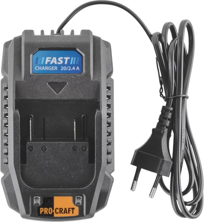 Immagine prodotto Procraft Caricabatterie 20/2.4A 20 V 2,4 A per batterie agli ioni di litio (20 V)